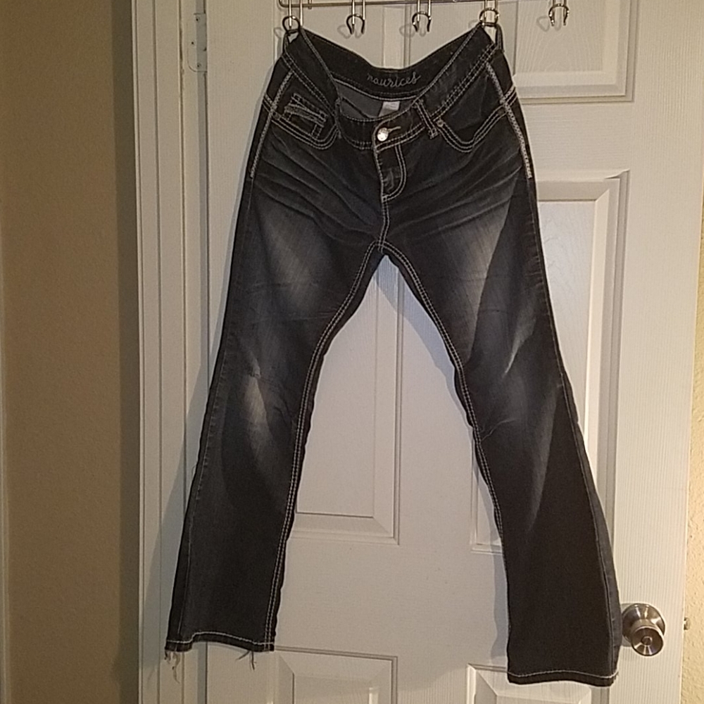 Maurices Jeans with Sequin Embellishments on back pockets